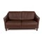 Black Leather Sofa from De Sede, Image 1