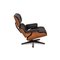 Black Leather Armchair by Charles & Ray Eames for Vitra, Image 9