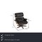 Black Leather Armchair by Charles & Ray Eames for Vitra, Image 2