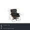 Black Leather Armchair by Charles & Ray Eames for Vitra, Immagine 2