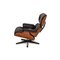 Black Leather Armchair by Charles & Ray Eames for Vitra 11