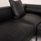Black Leather Jaan Living Sofa from Walter Knoll / Wilhelm Knoll 3