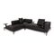 Black Leather Jaan Living Sofa from Walter Knoll / Wilhelm Knoll 1