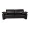 Black Leather Ego Sofa from Rolf Benz 1