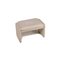 Cream Leather Stool from Chalet Erpo 1