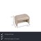 Cream Leather Stool from Chalet Erpo 2