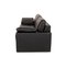 Black Leather Ego Set of 2-Seater Sofa & Armchairs by Rolf Benz, Set of 3, Immagine 13