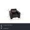 Black Leather Ego Set of 2-Seater Sofa & Armchairs by Rolf Benz, Set of 3, Immagine 3