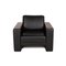Black Leather Ego Set of 2-Seater Sofa & Armchairs by Rolf Benz, Set of 3, Immagine 8