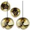 2 Sconces and 2 Pendant Lamps by Koch & Lowy for Peill & Putzler, 1970s, Set of 4 1