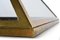 Pyramid Showcase Cabinet in Brass, Imagen 5