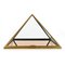 Pyramid Showcase Cabinet in Brass, Image 4