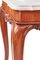 Antique French Walnut Centre or Side Table with Faux Marble Top, 19th Century, Image 6