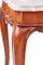 Antique French Walnut Centre or Side Table with Faux Marble Top, 19th Century, Immagine 6