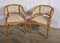 Art Deco Gondola Chairs in Natural Wood, Set of 2 2