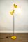 Vintage Chrome & Yellow Floor Lamp with Spotlight, 1970s 3