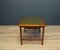 Teak Coffee Table with Leather Top, Immagine 3