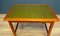 Teak Coffee Table with Leather Top, Immagine 10