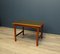 Teak Coffee Table with Leather Top 6