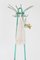 Large Turquoise Coat Stand, 1970s 3