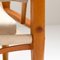 Oatmeal-Colored Linen Safari Chair by Kaare Klint for Rud. Rasmussen, Denmark, 1950s 17