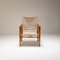 Oatmeal-Colored Linen Safari Chair by Kaare Klint for Rud. Rasmussen, Denmark, 1950s 2