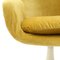 Armchair in Fiberglass and Ocher-Colored Fabric, 1960s 11