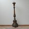 Large Antique Church Floor Candleholder in Brass 1