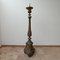 Large Antique Church Floor Candleholder in Brass, Immagine 12