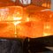 Orange Glass Table Lamp by Albano Poli for Poliarte, 1970s 10