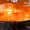 Orange Glass Table Lamp by Albano Poli for Poliarte, 1970s, Immagine 10