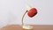 Mid-Century Red Table Lamp, 1950s 2