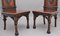19th Century Gothic Carved Oak Hall Chairs, Set of 2, Image 4