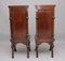 19th Century Gothic Carved Oak Hall Chairs, Set of 2 9
