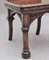 19th Century Gothic Carved Oak Hall Chairs, Set of 2, Immagine 12