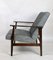 Vintage Black & White Lounge Chair, 1970s, Immagine 7