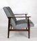 Vintage Black & White Lounge Chair, 1970s, Immagine 9
