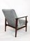 Vintage Black & White Lounge Chair, 1970s 8