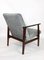 Vintage Black & White Lounge Chair, 1970s, Immagine 8