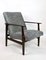 Vintage Black & White Lounge Chair, 1970s 1