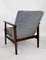 Vintage Black & White Lounge Chair, 1970s, Immagine 5