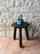 Vintage French Farmhouse Milking Stool on 3 Legs, 1950s or 1960s, Image 11