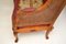 Antique French Carved Walnut Bergere Sofa, Image 9