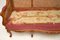 Antique French Carved Walnut Bergere Sofa, Immagine 6