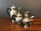 Art Deco Tin Tea & Coffee Service, Set of 5 1