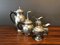 Art Deco Tin Tea & Coffee Service, Set of 5, Image 1