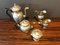 Art Deco Tin Tea & Coffee Service, Set of 5 14