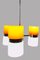 Space Age Style Chandelier with 6 Lights Attributed to Guzzini 9