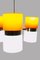 Lustre Style Space Age avec 6 Lampes Attribué à Guzzini 11