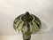 Architectural Olive Green Glass Decanter from Empoli, 1970s 4